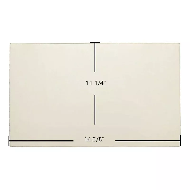 Harman Advance Center Ceramic Glass Panel High-Temperature Replacement (14 3/8″ x 11 1/4″) | Part #1-00-08728 3-40-08728