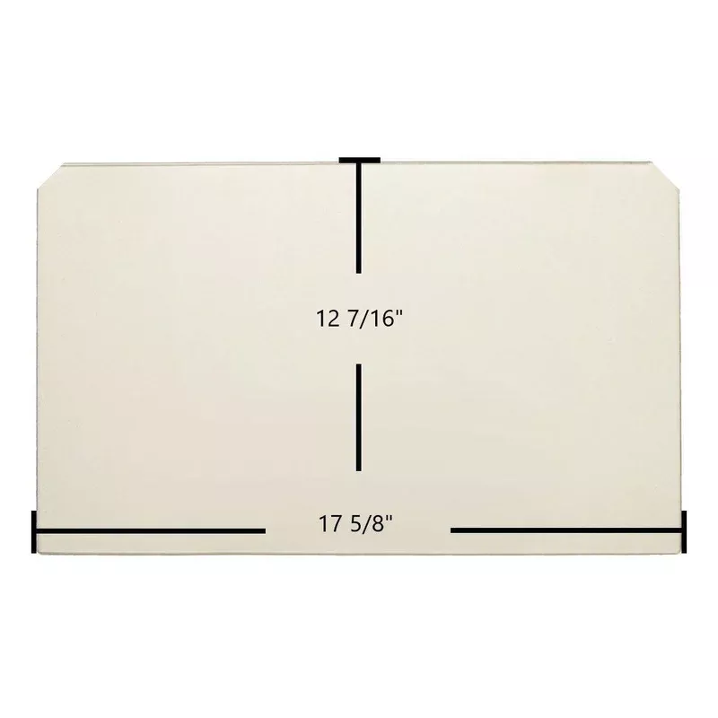 Harman Exception TL200 TLC 2000 Ceramic Glass Panel (17 5/8″ x 12 7/16″) High-Temp Replacement | Part #3-40-08214