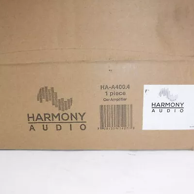 Harmony Audio 4 Channel 400W Full Range Car Speaker Sub Amplifier