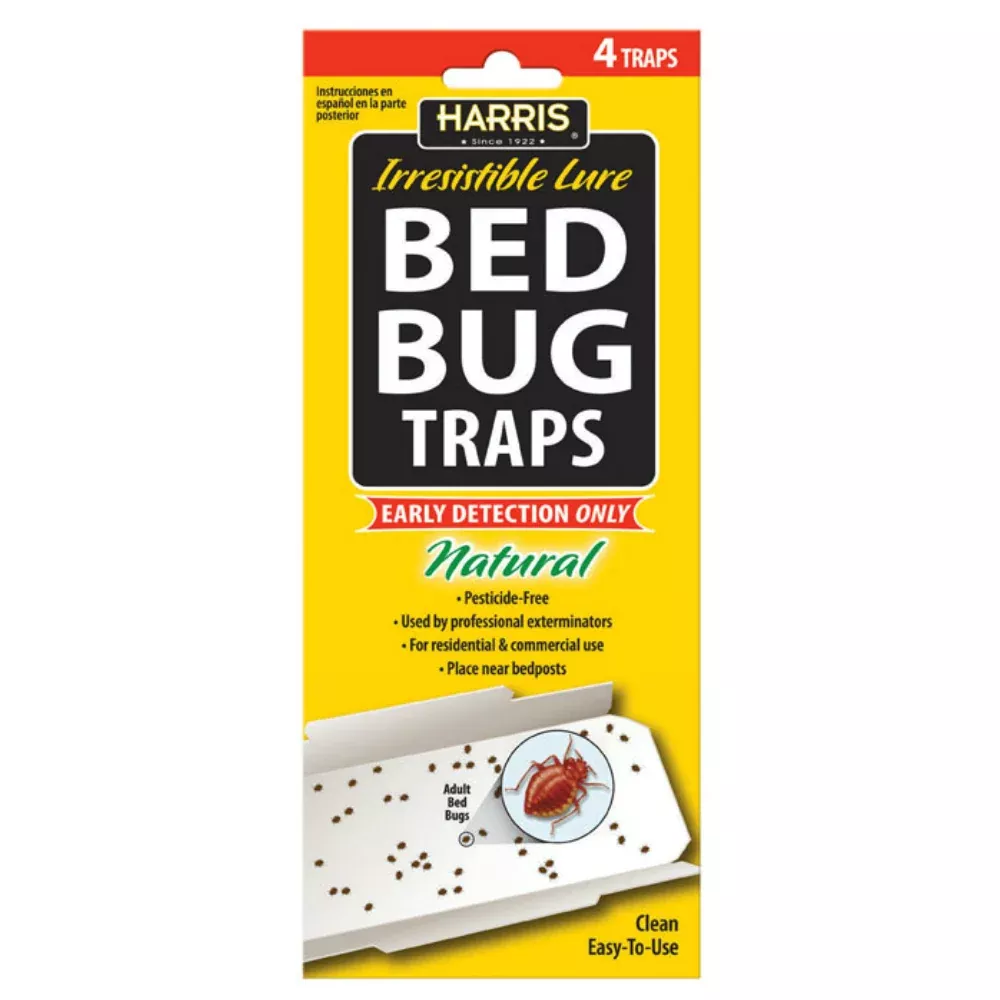 Harris BBTRP Bed Bug Traps, Pack of 4