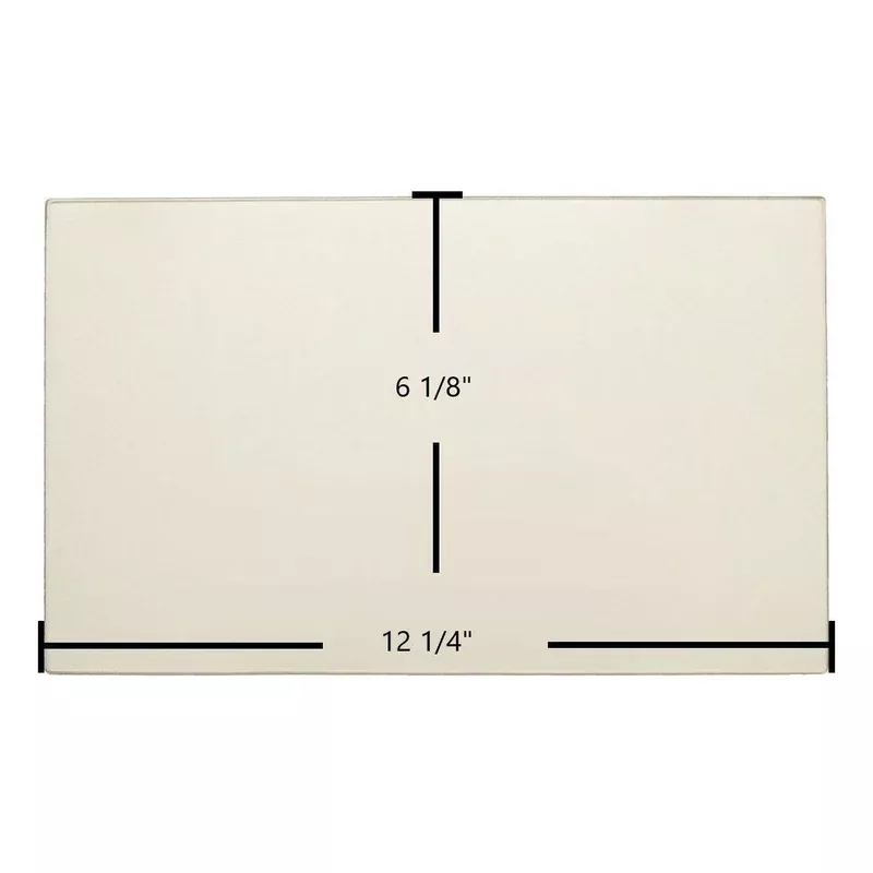 Haughs S126 S130 S130P S242E Replacement Glass 12 1/4″ x 6 1/8″ (Part #SE63004)