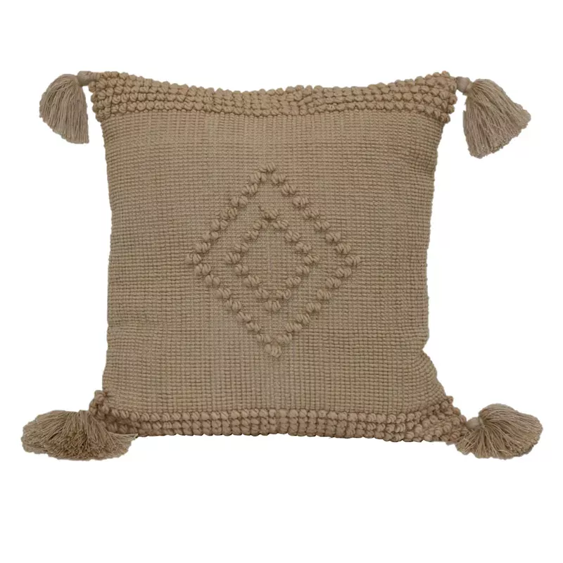Havana Neutral Outdoor Throw Pillow, 18"