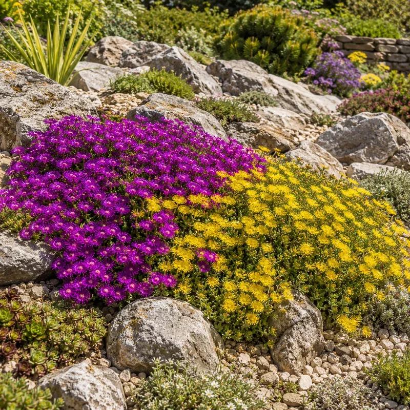 Hayloft Delosperma Cooperi Solstice Duo – Plug Plants
