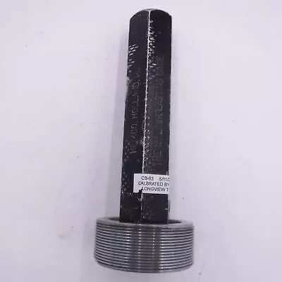 Hemco Single End Thread Plug Gage 2.573-16 NS-3 HIPD 2.541 4