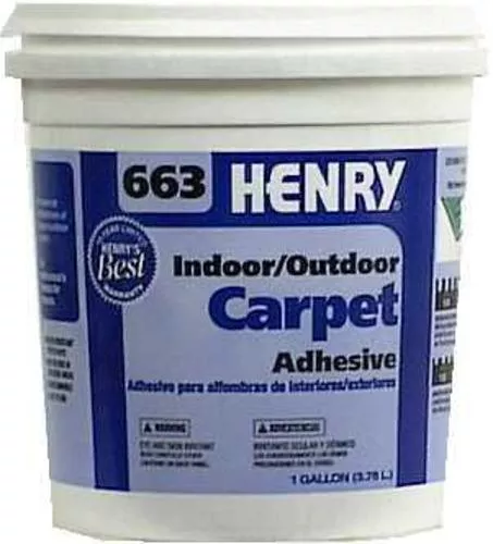 Henry 663-044 Outdoor Carpet Adhesive, Gallon