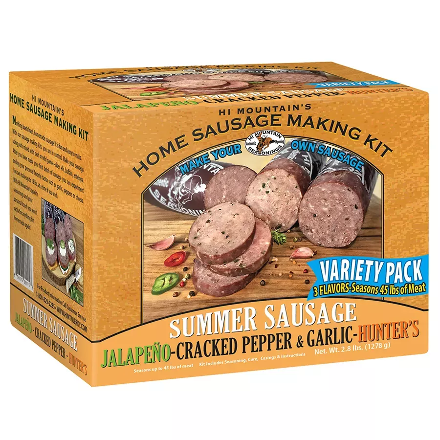 Hi Mountain Seasonings Summer Sausage Variety Seasoning Kit - 2.8 lb