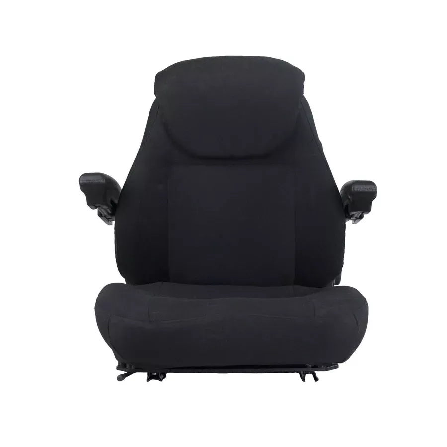 High-Back Tractor Seat - Black