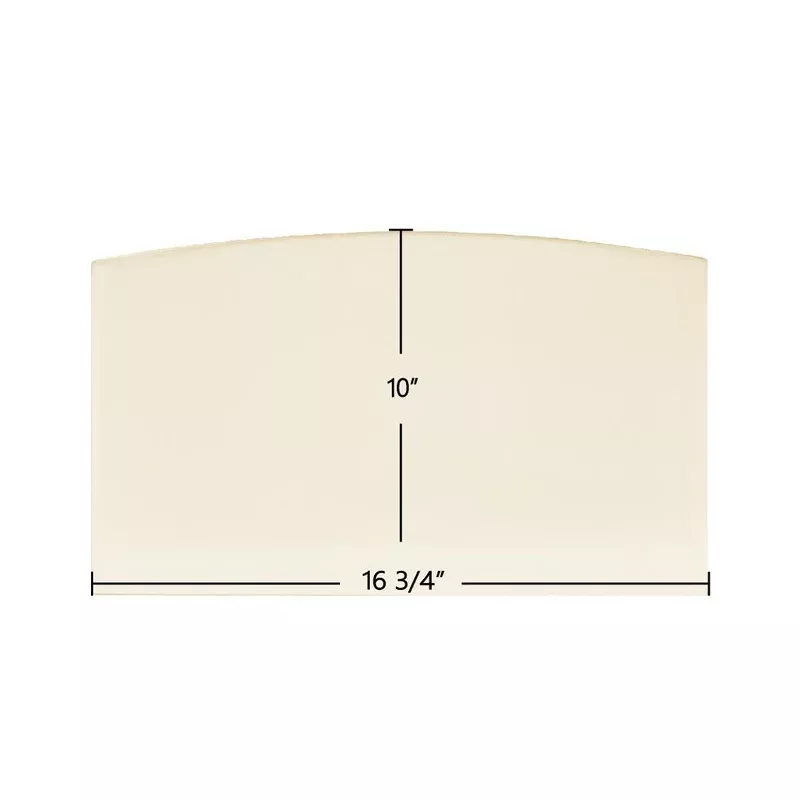 High Valley Models 1500 1600 & 2500 Ceramic Glass Panel High-Temperature Replacement (16 3/4″ x 10″)