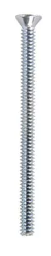 Hillman Fasteners 101042 Zinc Plated Steel Machine Screw 6-32 x 2" Box