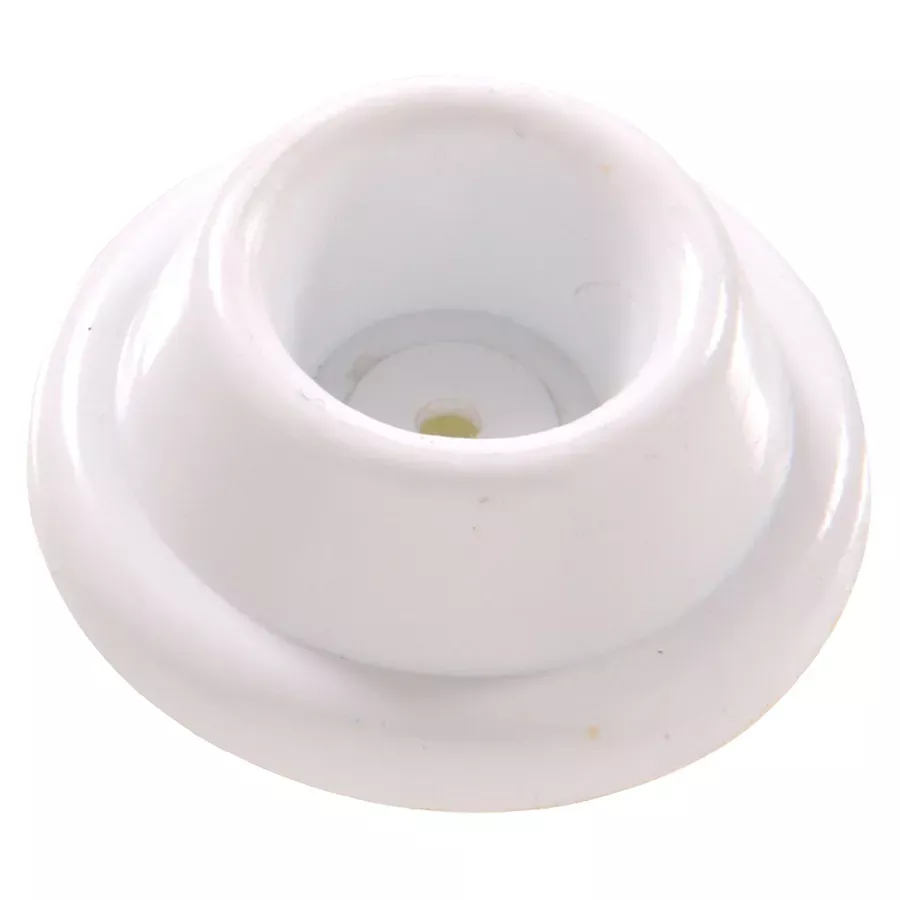 Hillman Self Adhesive Wall Mount Stop - White
