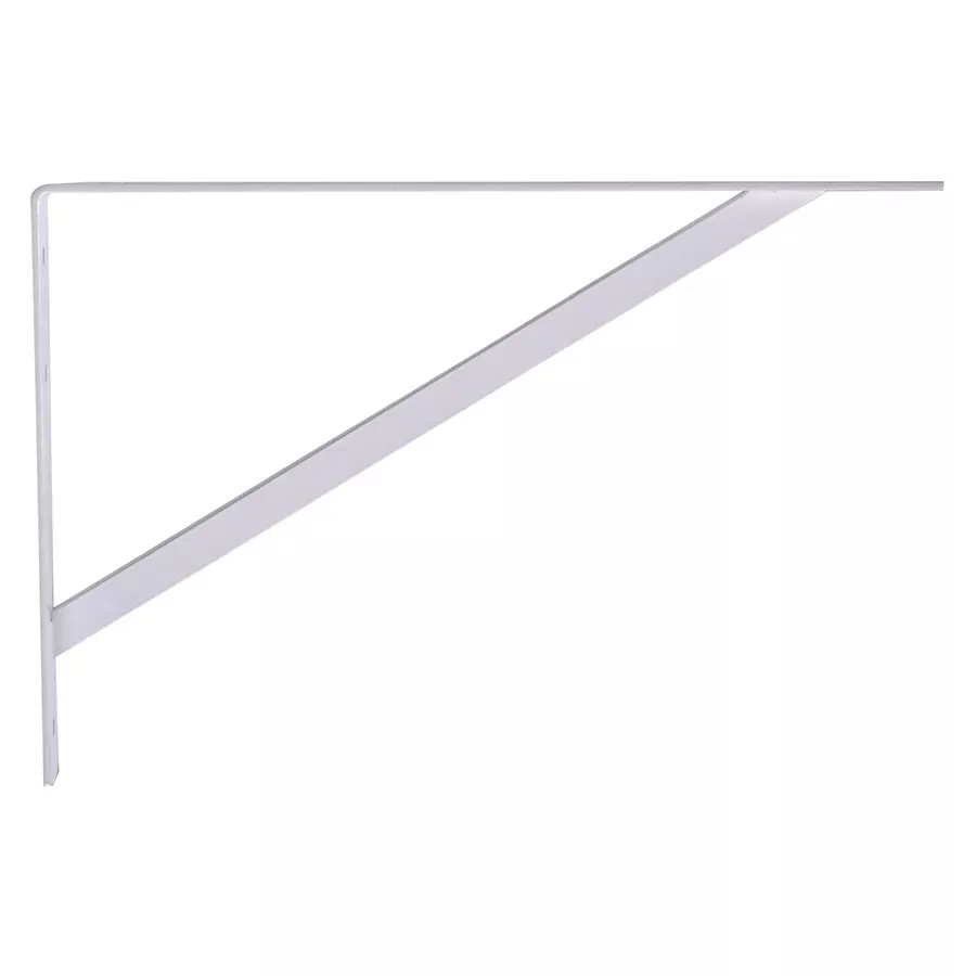 Hillman Super Strength Shelf Bracket - White - 12"