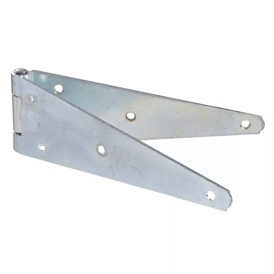 Hillman Zinc Plated Flagged Heavy Strap Hinge - 12"