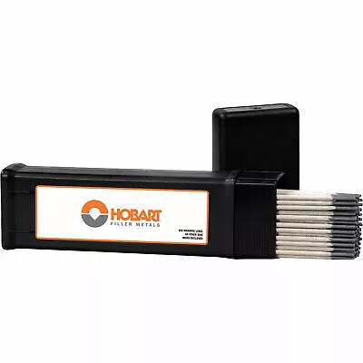 Hobart Filler Metals Stick Welding Electrodes- 6011 3/32inx14inL 5-Lb Container