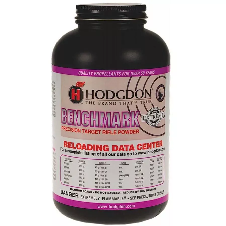 Hodgdon Extreme Benchmark Rifle Powder - 1 lb