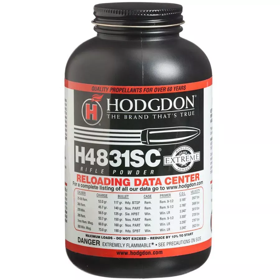 Hodgdon H4831SC Extreme Rifle Powder - 1 lb