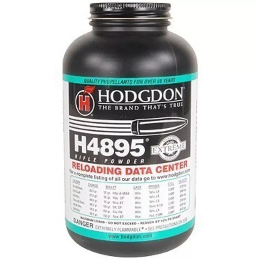 Hodgdon H4895 Extreme Rifle Powder - 1 lb