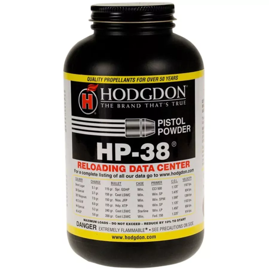 Hodgdon HP-38 Shotgun and Pistol Powder - 1 lb