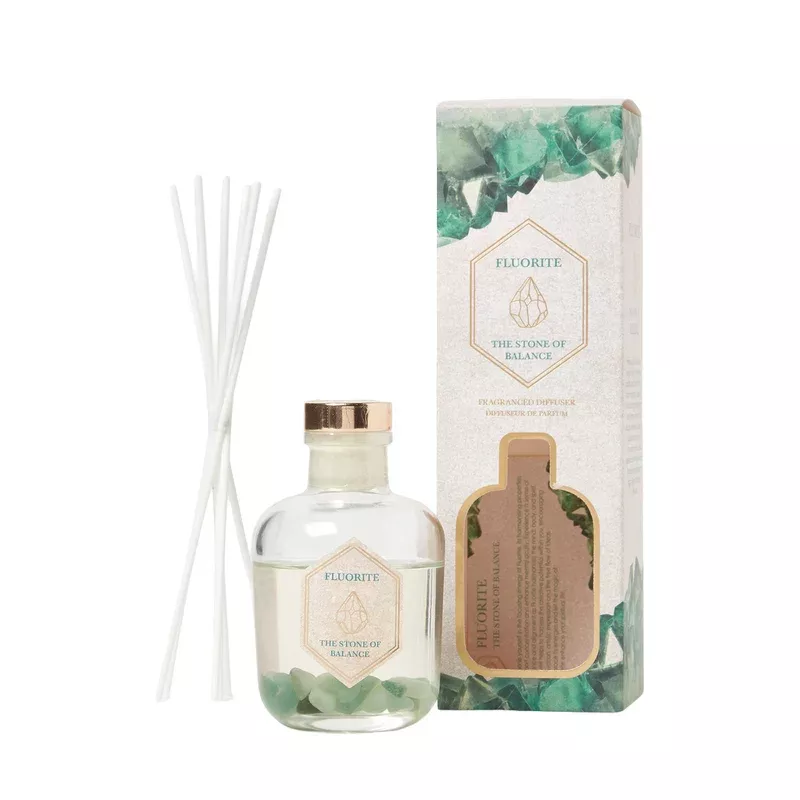 HOMESCAPES Crystal Reed Diffuser Vetiver Scent