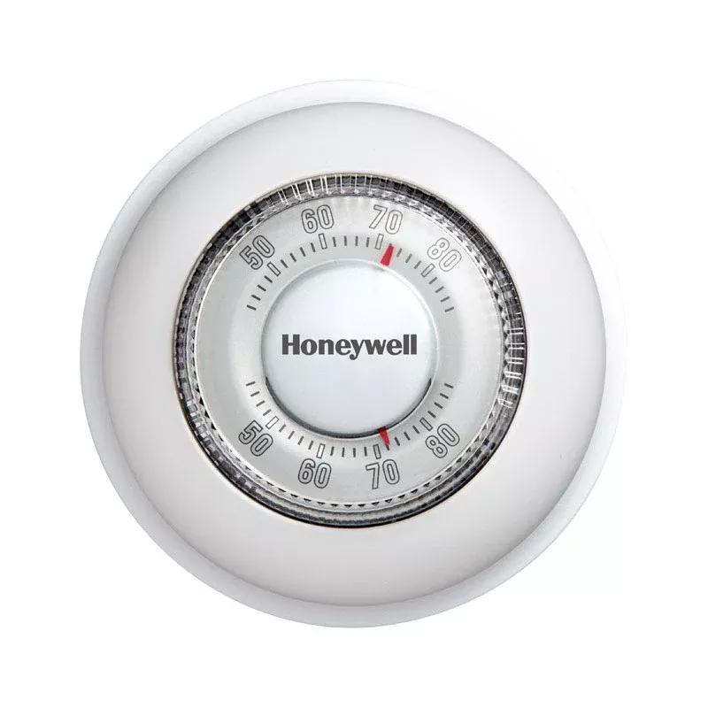 Honeywell CT87K Non-Programmable Round Thermostat, Mercury Free