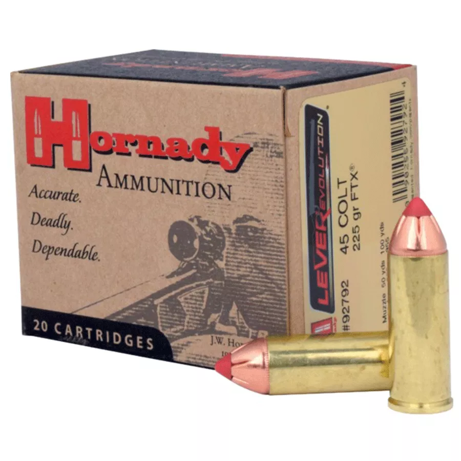 Hornady 45 Colt 225 gr FTX LEVERevolution
