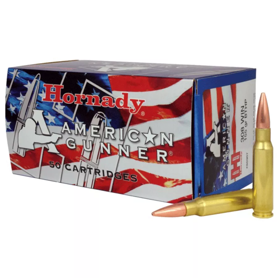 Hornady American Gunner BTHP Ammo - .308 Winchester