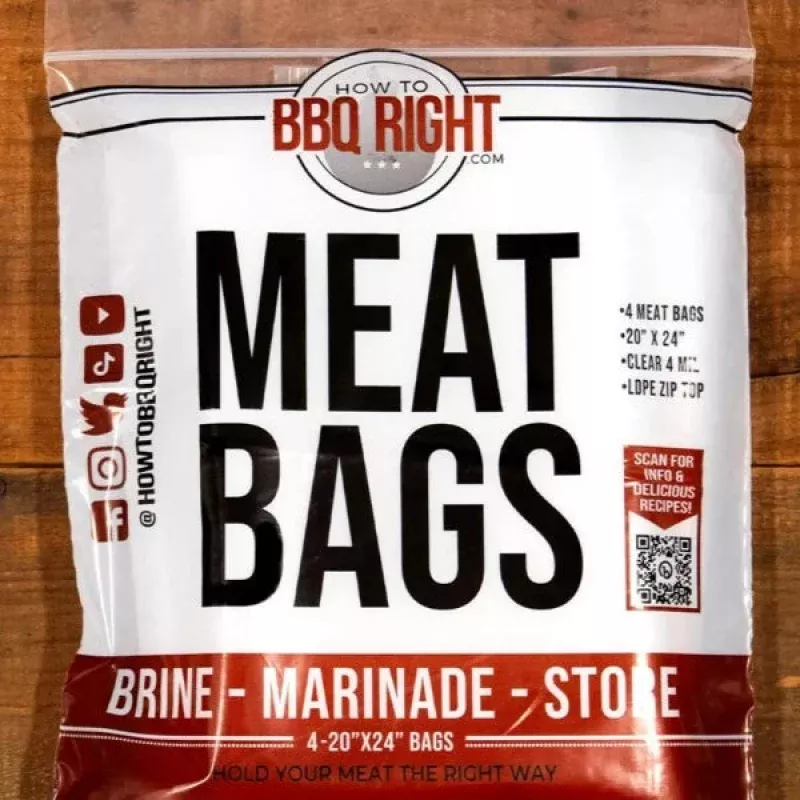 How To BBQ Right Meat Bags|4 Pack