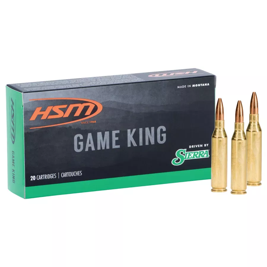 HSM Spitzer Boat Tail GameKing - 270 Win - 130GR