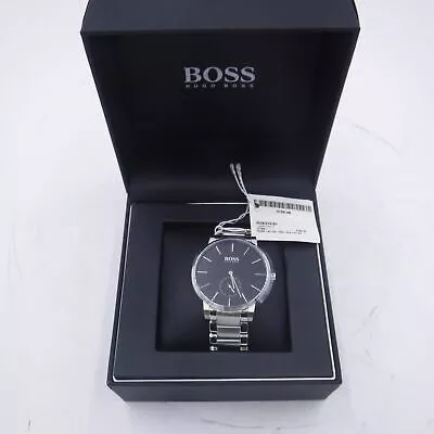 Hugo Boss Men’s Grand Prix Black Dial Watch – 1513501