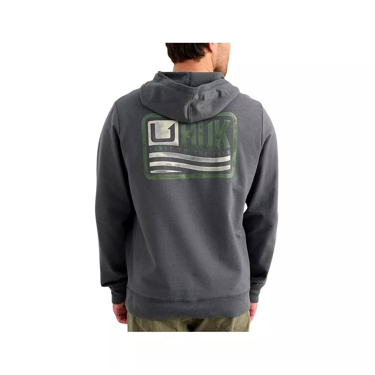 Huk Men's Edisto Born Wave Terry Hoodie