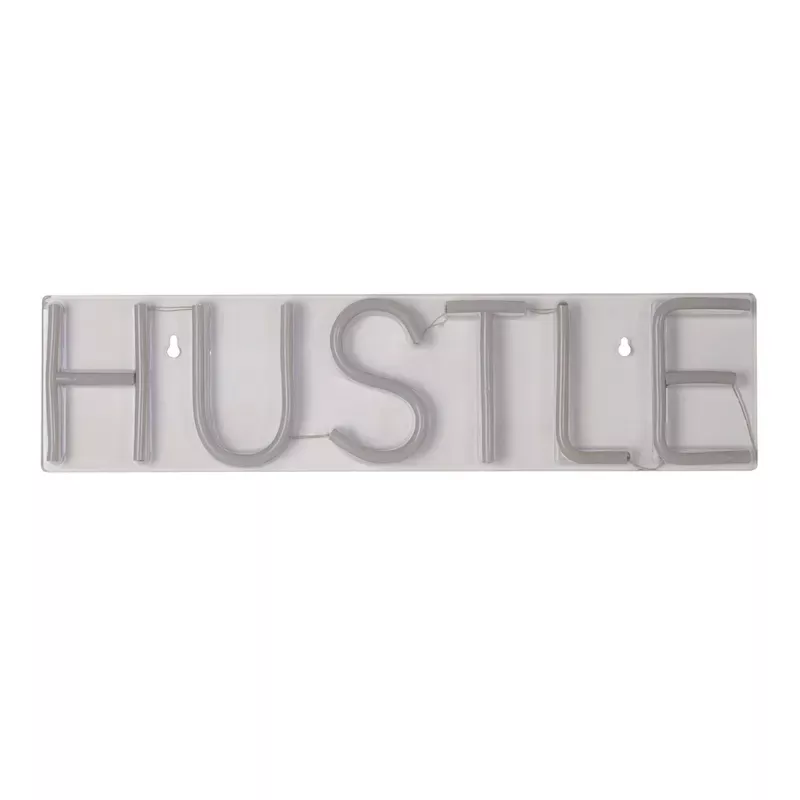 Hustle Neon Wall Sign