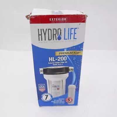 Hydro Life 52141 HL-200 External Filter Kit White Standard