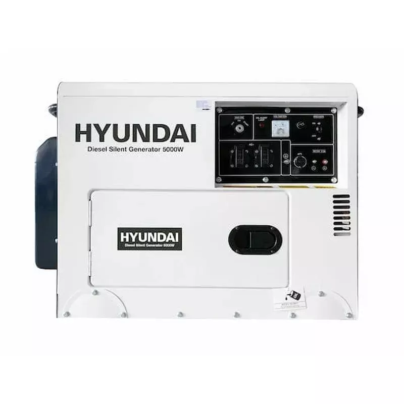 Hyundai Diesel Silenced Generator 5000W