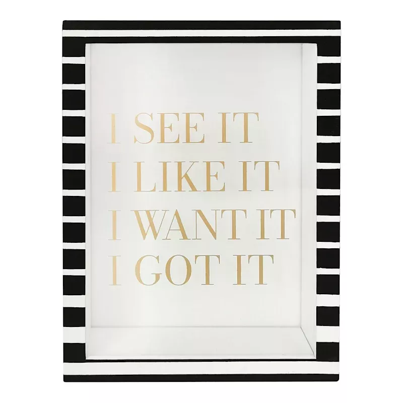 I See It I Like It Bank, 6x8
