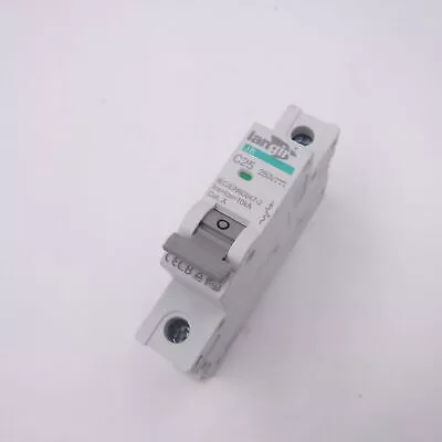 Iangir Jb C25 DC Circuit Breaker 250V, IEC/EN60947-2, Cat. A, 1 Pole, 25A