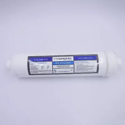 ICF-2512-ALK 1/4″ FNPT Inline Alkaline Remineralization ORP Water Filter 2000 G