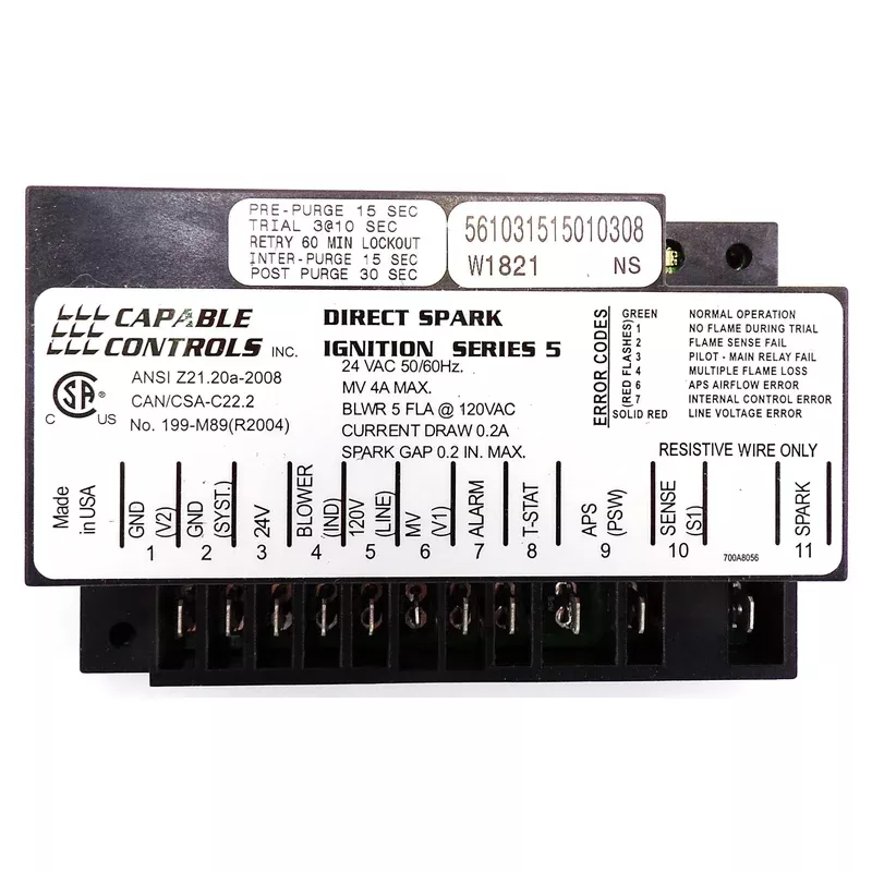 Ignition Control Heatco | NBK-20262