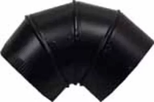 Imperial BM0015 Elbow, 7" Dia., Black, 24 Gauge