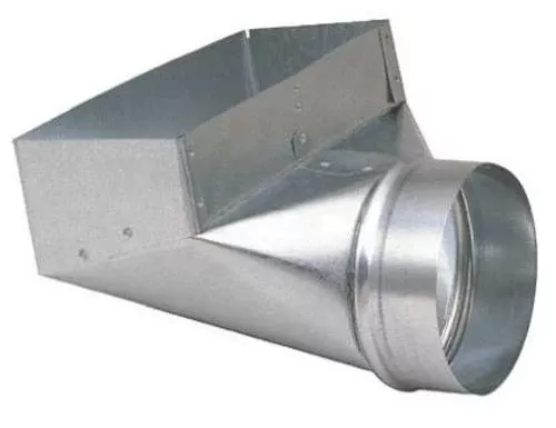 Imperial GV0626-C Galvanized Register Boot, 4" x 10" x 6"