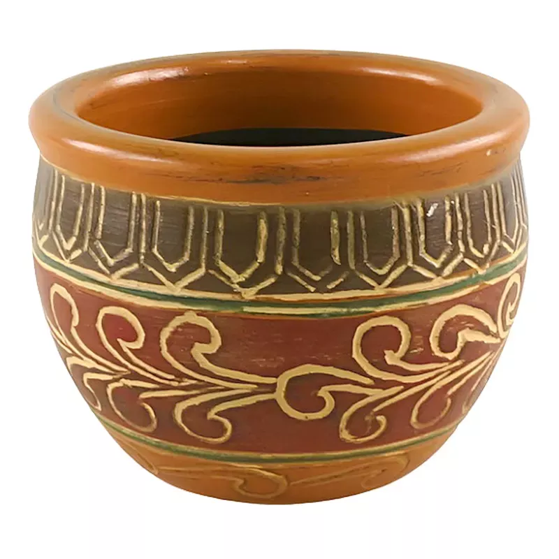 Indoor Traditional Thai Clay Pot, Medium