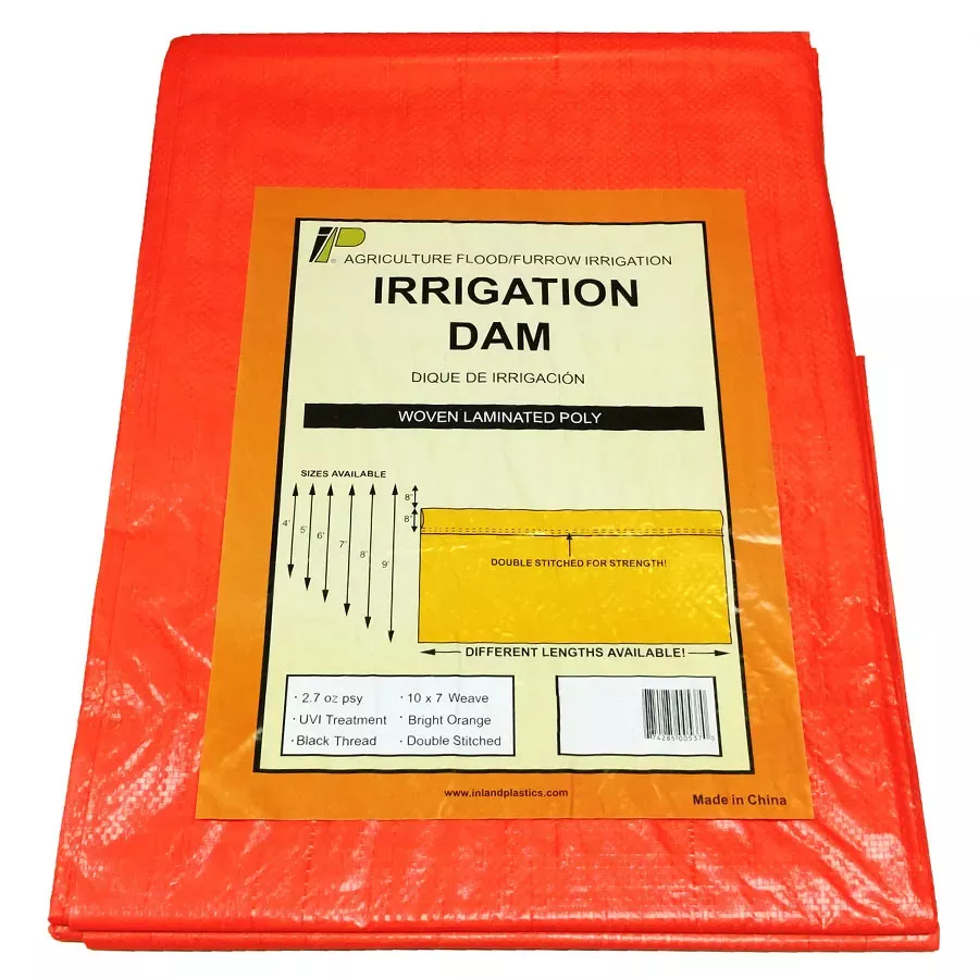 Inland Plastics Irrigation Dam - 6'x100'