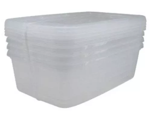 Iris 101903 Shoebox With Lid, 6 Quart