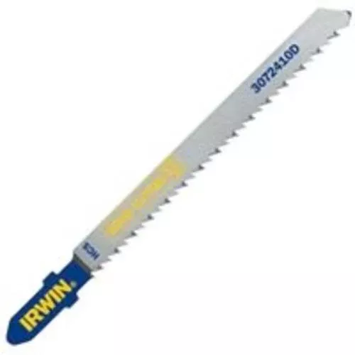 Irwin 3072410D Jigsaw Blade, 4" 10 Tpi, Carbon