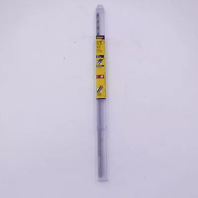 Irwin 5/16″ x 18″ Power Drill Wood Installer Bit, Wire Pulling 1890708, NEW