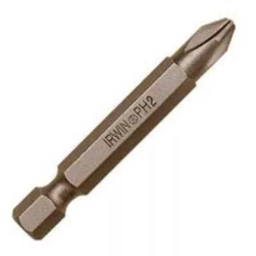 Irwin 93069 Phillip Head Power Bit, 6", 10 /Pk