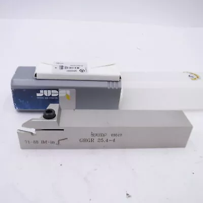 Iscar 0.79″ Depth, 0.15″ to 0.19″ Width Right Hand Indexable Grooving Toolholder