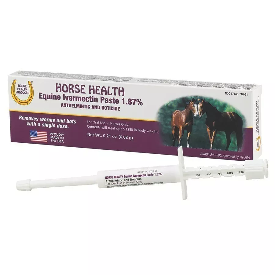 Ivermectin Horse Dewormer 1.87% - Box May Vary