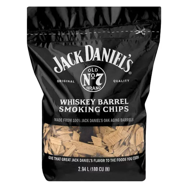 Jack Daniel’s Whiskey Barrel BBQ Wood Smoking Chips(180 Cubic Inches)