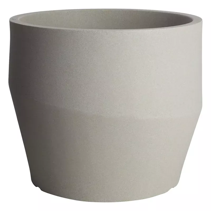 Japi Grey Corten Steel Escalene Outdoor Planter, Extra Large