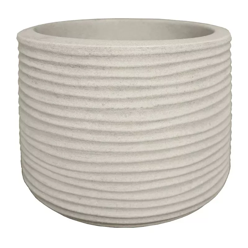 Japi Off-White Lagoon Outdoor Planter, Large