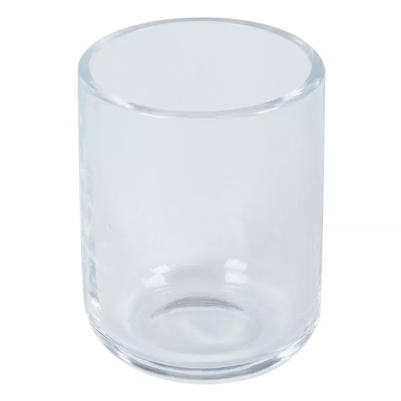 Jasper Clear Glass Tumbler, 4"